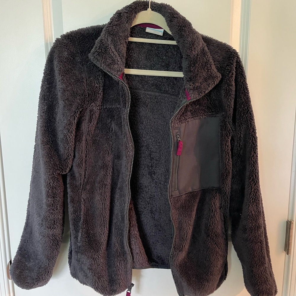 Cozy Gray Fleece Jacket
